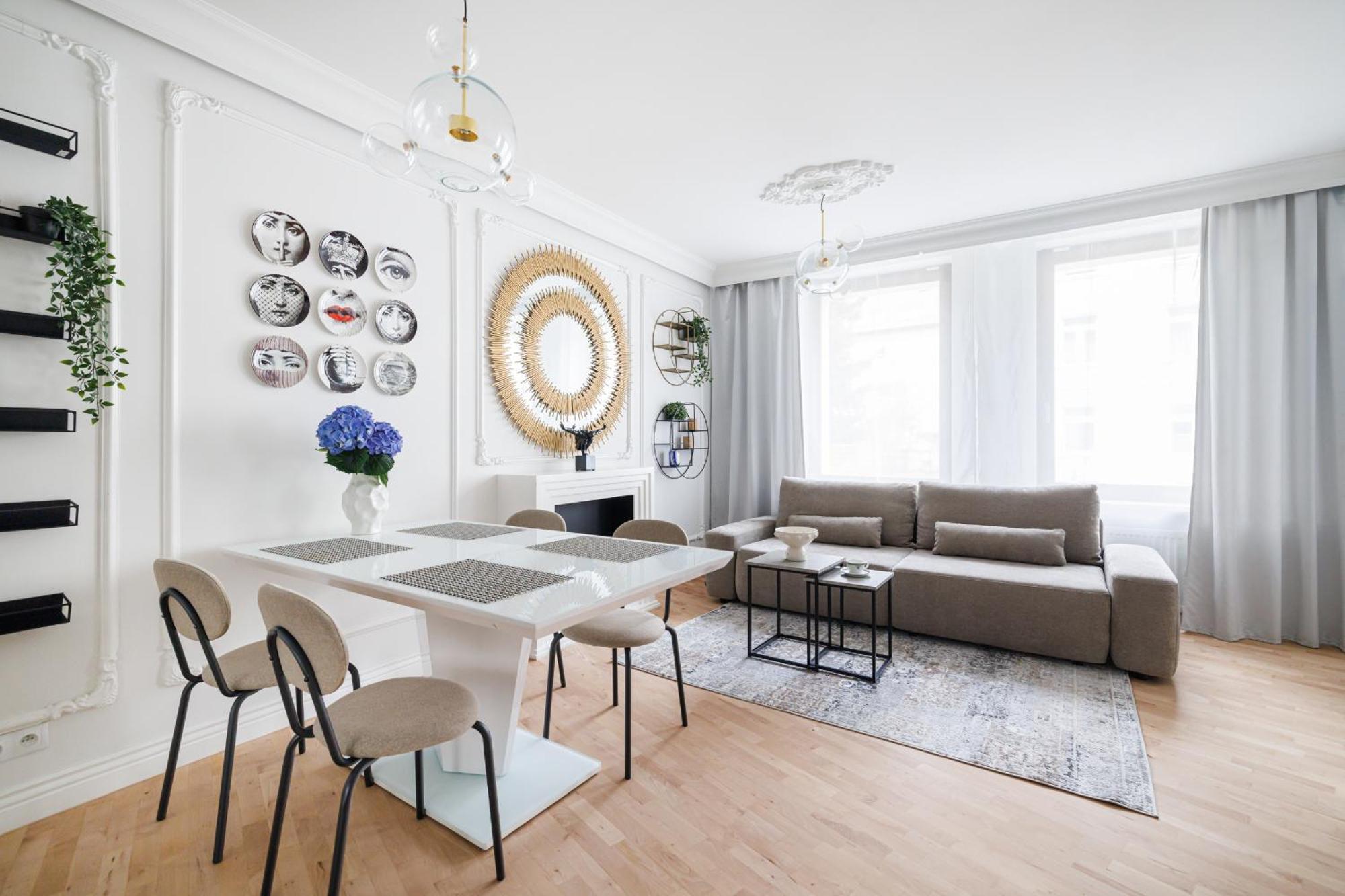 Gold By Praia Apartments - 600 M Do Plazy - Parking Sopot Luaran gambar